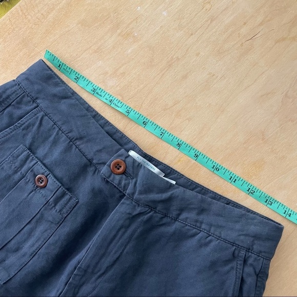 Guideboat Co. Lake Como Cotton Linen Navy Short 26 - Picture 7 of 10